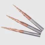 Fresa Ballnose Cônica para Entalhes 3D em Madeiras