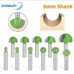 Fresa Ballnose p/ Canaletas e Frisos Abaulados em Madeiras